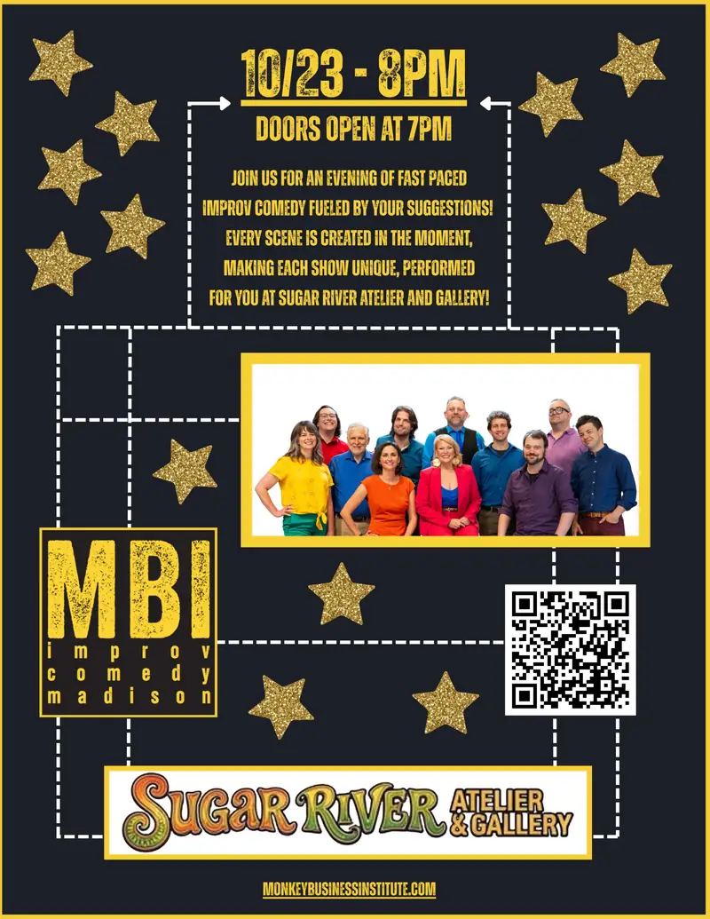 Improv Show @ Sugar River Atelier & Gallery à The Monkey Business Institute