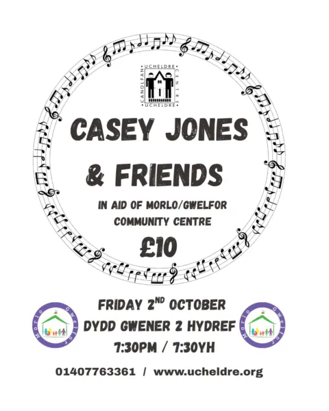 Casey Jones and Friends Concert à Ucheldre Centre