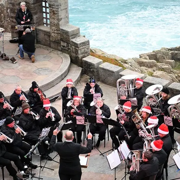 Pendeen Silver Band at Minack Theatre