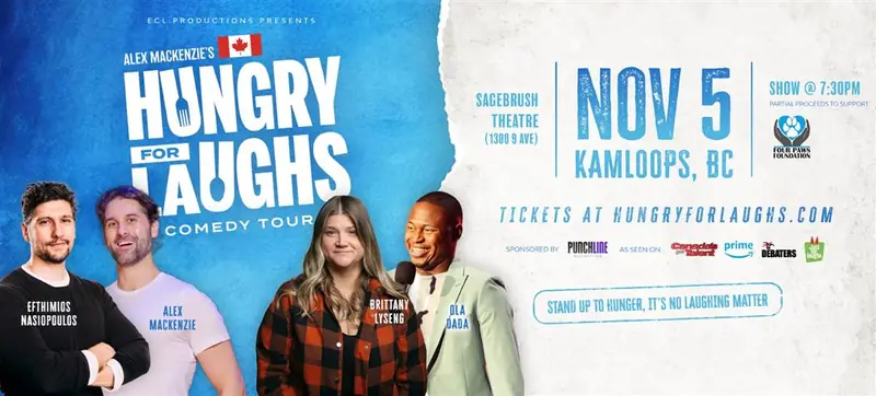 Hungry for Laughs Comedy Tour at Sagebrush Theatre