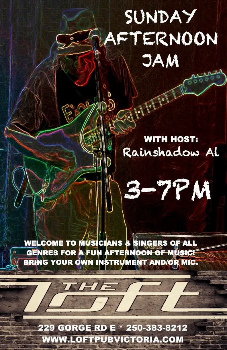 Rainshadow Al's Sunday Jam at The Loft (Victoria)