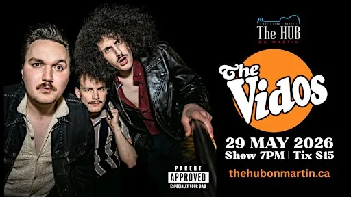Live music @ The Hub On Martin featuring- THE VIDOS