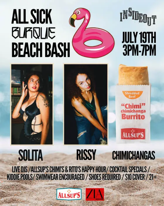 All Sick Burque Beach Bash * DJ Solita * Rissy à The Historic El Rey Theater