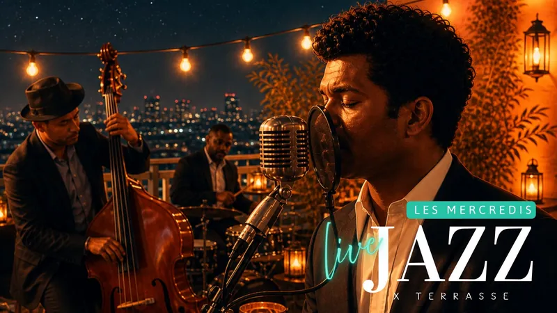 Mercredi Live Jazz X Terrasse -James Correa