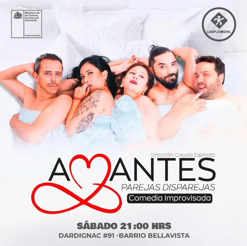 AMANTES, PAREJAS DISPAREJAS en Teatro Lospleimovil
