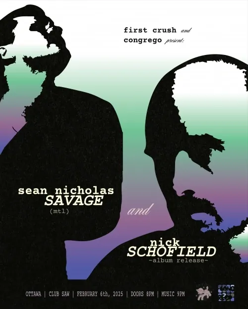 Sean Nicholas Savage and Nick Schofield at Club SAW