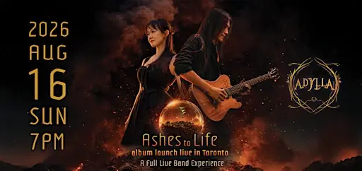 "Ashes to Life" album launch live in Toronto at Richmond Hill Centre for the Performing Arts