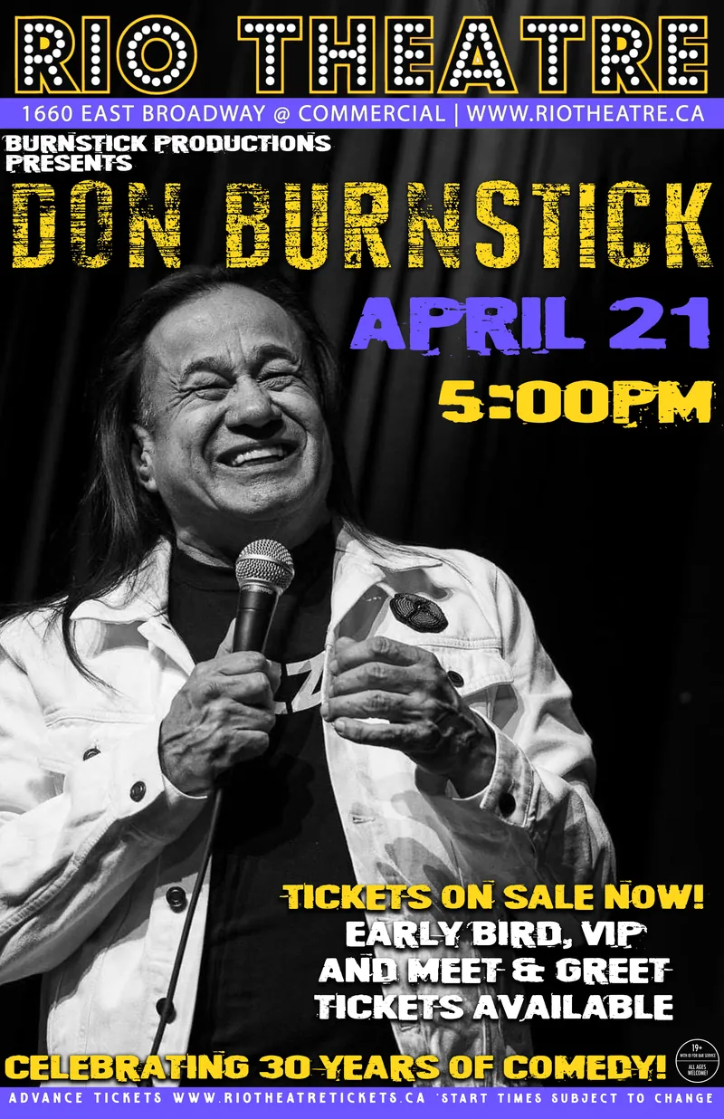 Don Burnstick: Celebrating 30 Years of Comedy