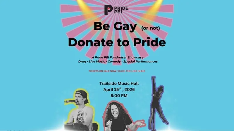 Be Gay (or Not) — Donate to Pride at Trailside Music Hall