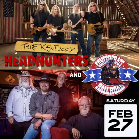 The Kentucky Headhunters & Confederate Railroad à Robinson Grand Performing Arts Center
