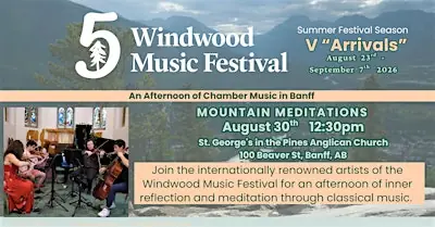 Mountain Meditations: An Afternoon of Chamber Music in Banff at St. George's in the Pines Anglican Church