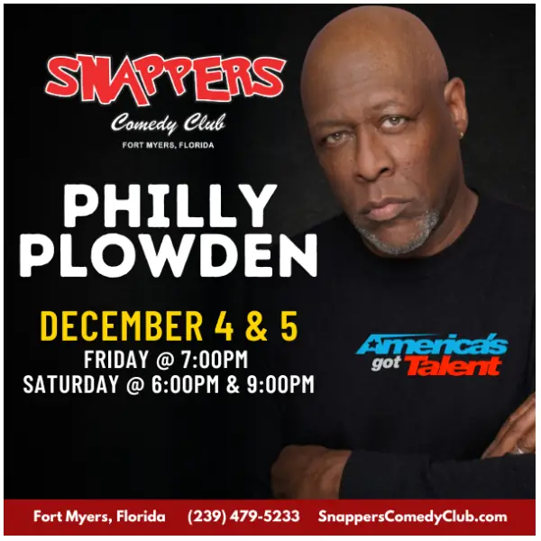 Philly Plowden at Snapper's Comedy Club