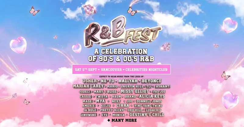 R&B FEST at Celebrities Nightclub