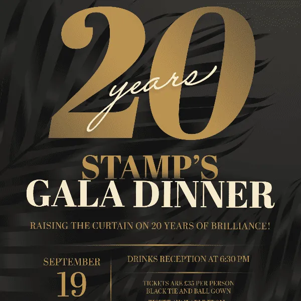 20th Anniversary Gala Dinner