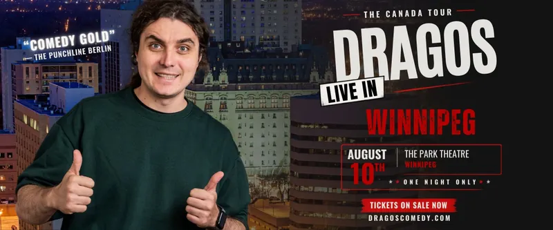 Dragos in Winnipeg: Material and Crowd Work at The Park Theatre