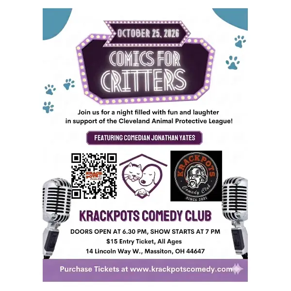 THE CLEVELAND ANIMAL PROTECTION LEAGUE en Krackpots Comedy Club