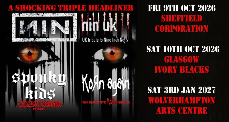 ИIN UK, Spouky Kids & Korn Again at Corporation