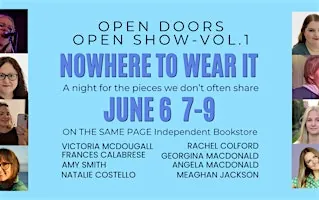 Open Doors - Open Show Vol. 1 - Nowhere to Wear It à On The Same Page