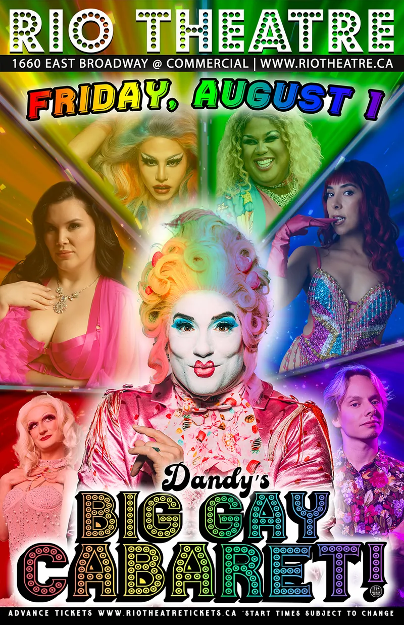 Dandy’s BIG GAY CABARET 2026! en Rio Theatre