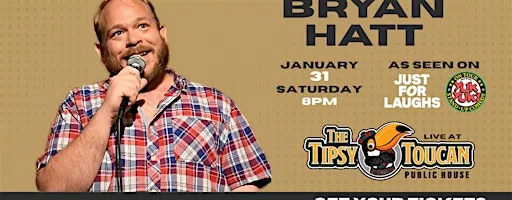 Bryan Hatt LIVE Comedy At Tipsy Toucan (