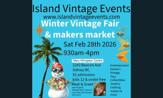 Winter Vintage Fair at Mary Winspear Centre