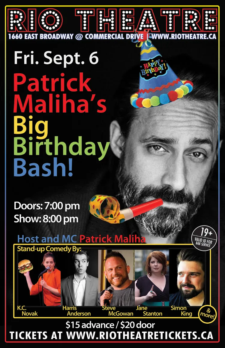 Patrick Maliha’s Big Birthday Bash!