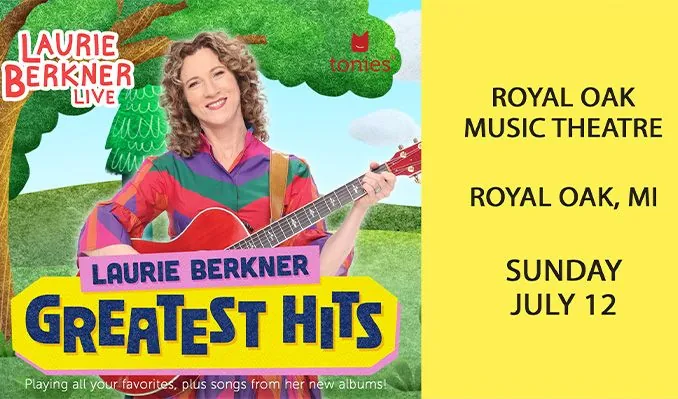 Laurie Berkner à Royal Oak Music Theatre