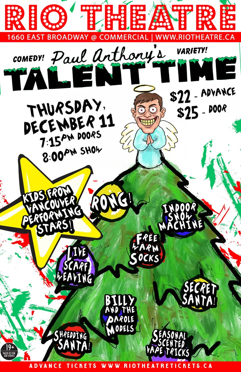Paul Anthony’s Talent Time: Christmas Special