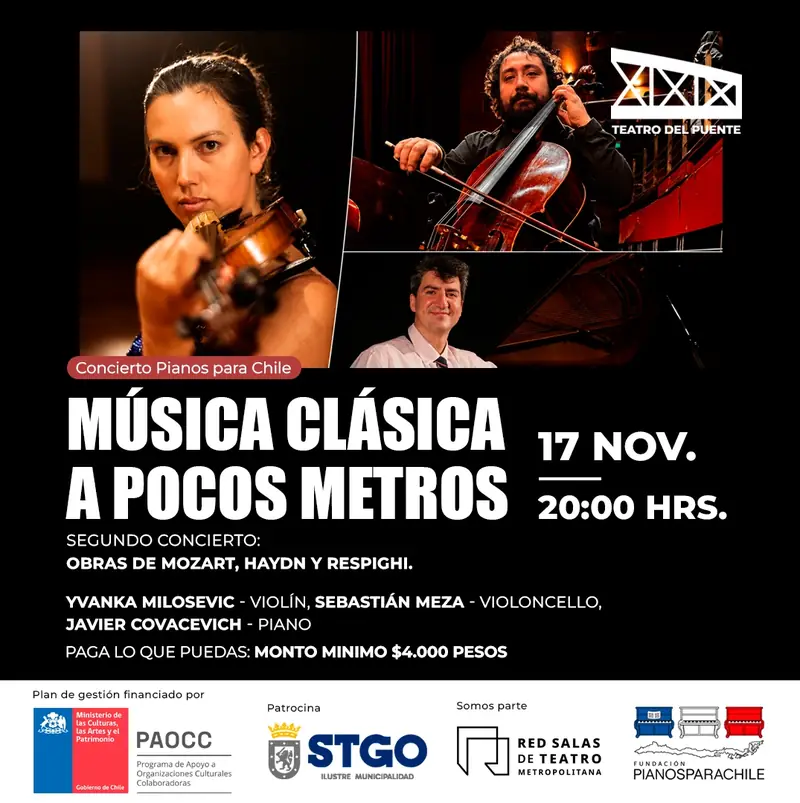 Centro Cultural Teatro del Puente in Santiago, RMS
