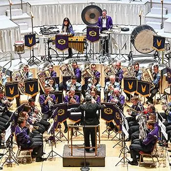 Brighouse & Rastrick - Massed Bands à Huddersfield Town Hall