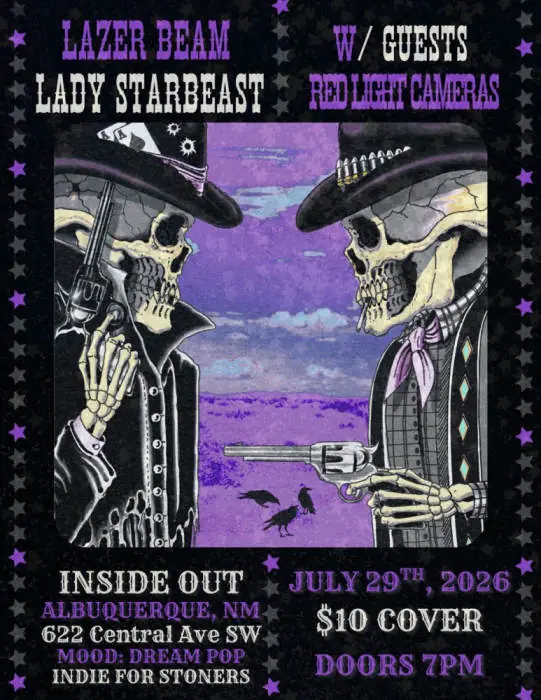 Red Light Cameras * Lazer Beam * Born Twins * Junkyard Butterfly à The Historic El Rey Theater
