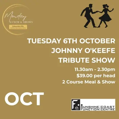 Johnny O’Keefe at Caloundra RSL