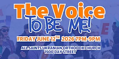 The Voice To Be Me - An Original Music Showcase By L'Arche Winnipeg à Ukrainian Orthodox Church of All Saints