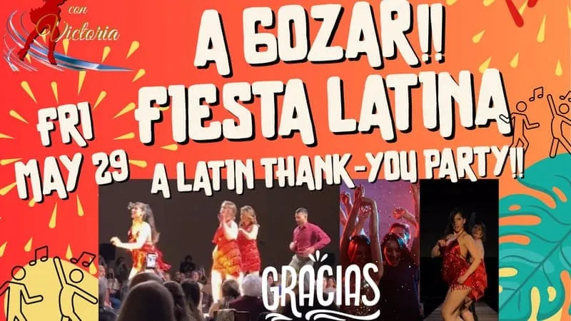 A gozar!! Fiesta Latina at The Night Cap (Above Hunter's Ale House)