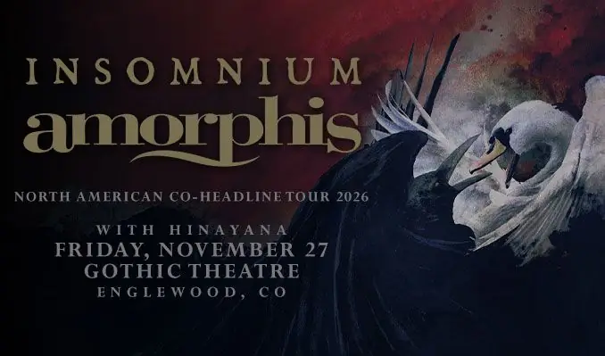Insomnium & Amorphis à Gothic Theatre