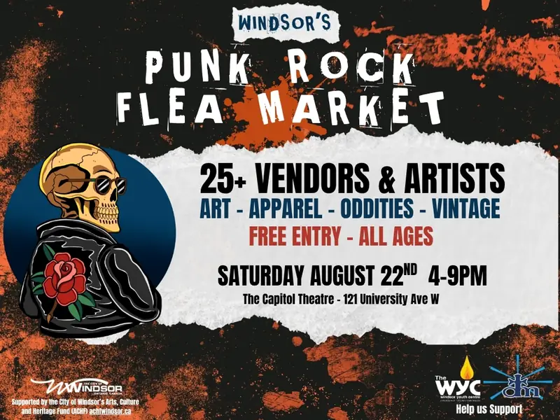 Punk Rock Flea Market at Capitol Theatre Windsor