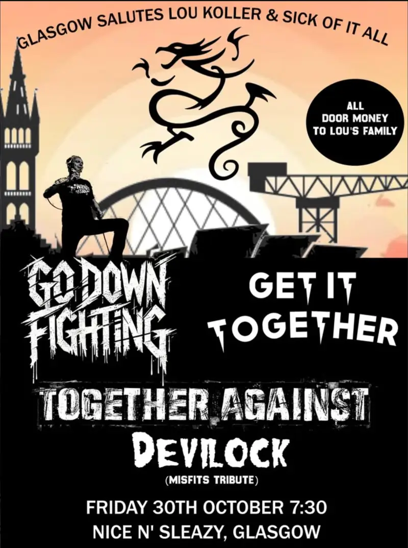 BASEMENT GIG – GO DOWN FIGHTING