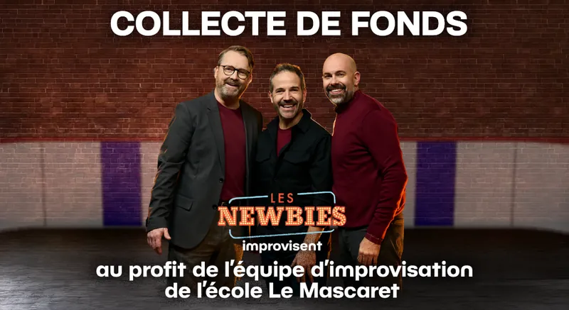 Les Newbies improvisent at Centre des arts et de la culture de Dieppe