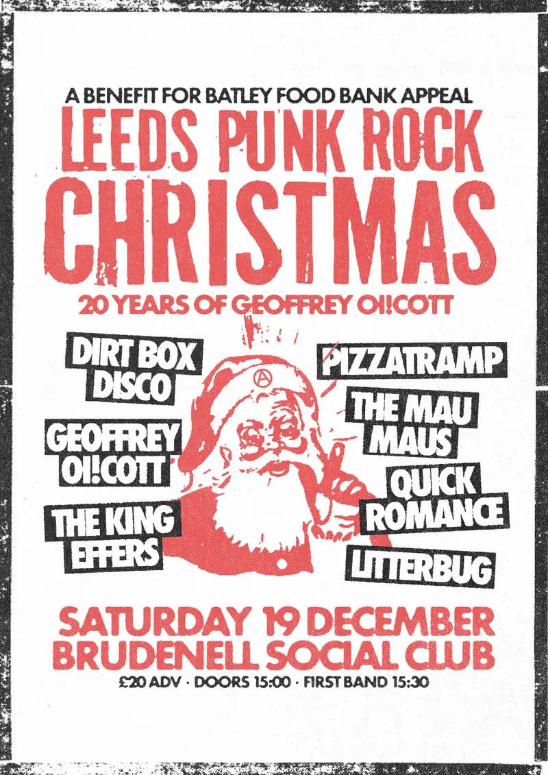 Leeds Punk Rock Xmas en Brudenell Social Club