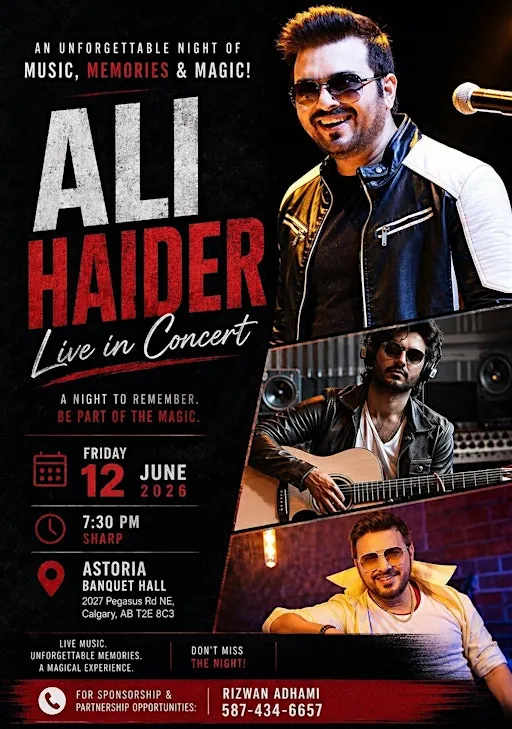 Ali Haider Live in Concert