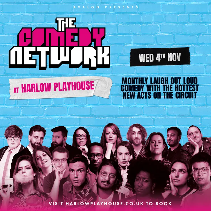 The Comedy Network at Harlow Playhouse- November en Harlow Playhouse