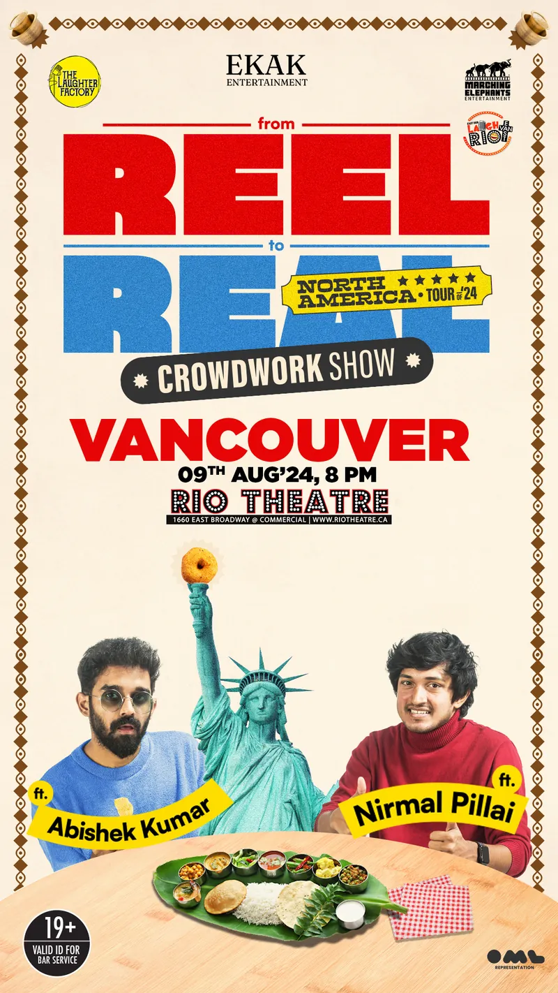 The Reel To Real Crowdwork Tour: Abishek Kumar and Nirmal Pillai