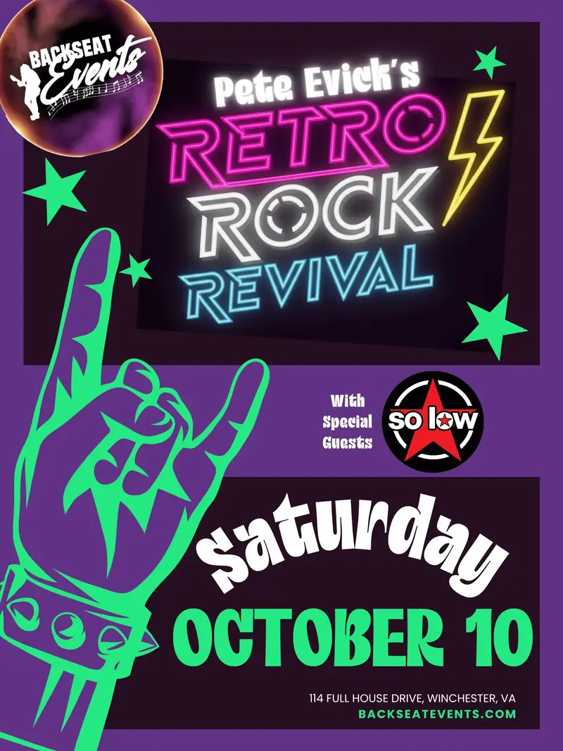 Pete Evick's Retro Rock Revival!!