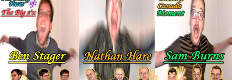 The Big Three - Ben Stager, Nathan Hare, Sam Burns