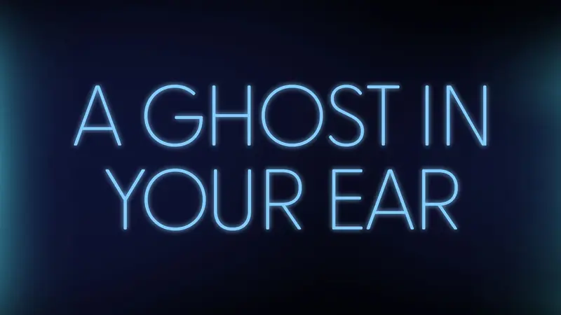 A Ghost In Your Ear at Audible's Minetta Lane Theatre