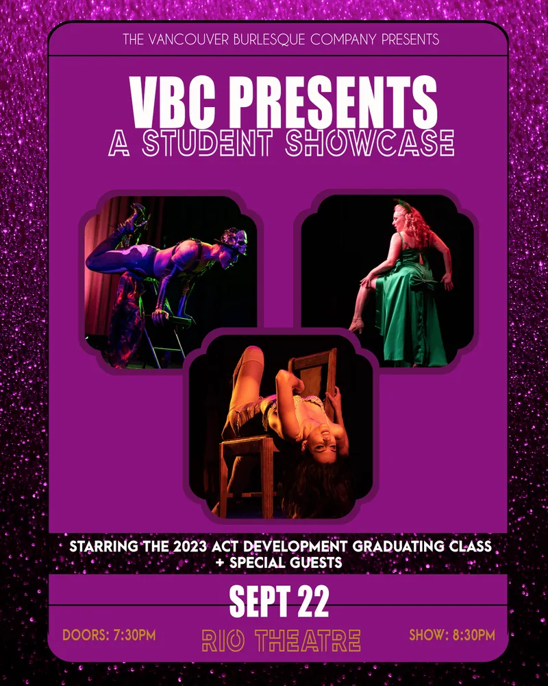 Vancouver Burlesque Co. Presents: Summer Student Showcase à Rio Theatre