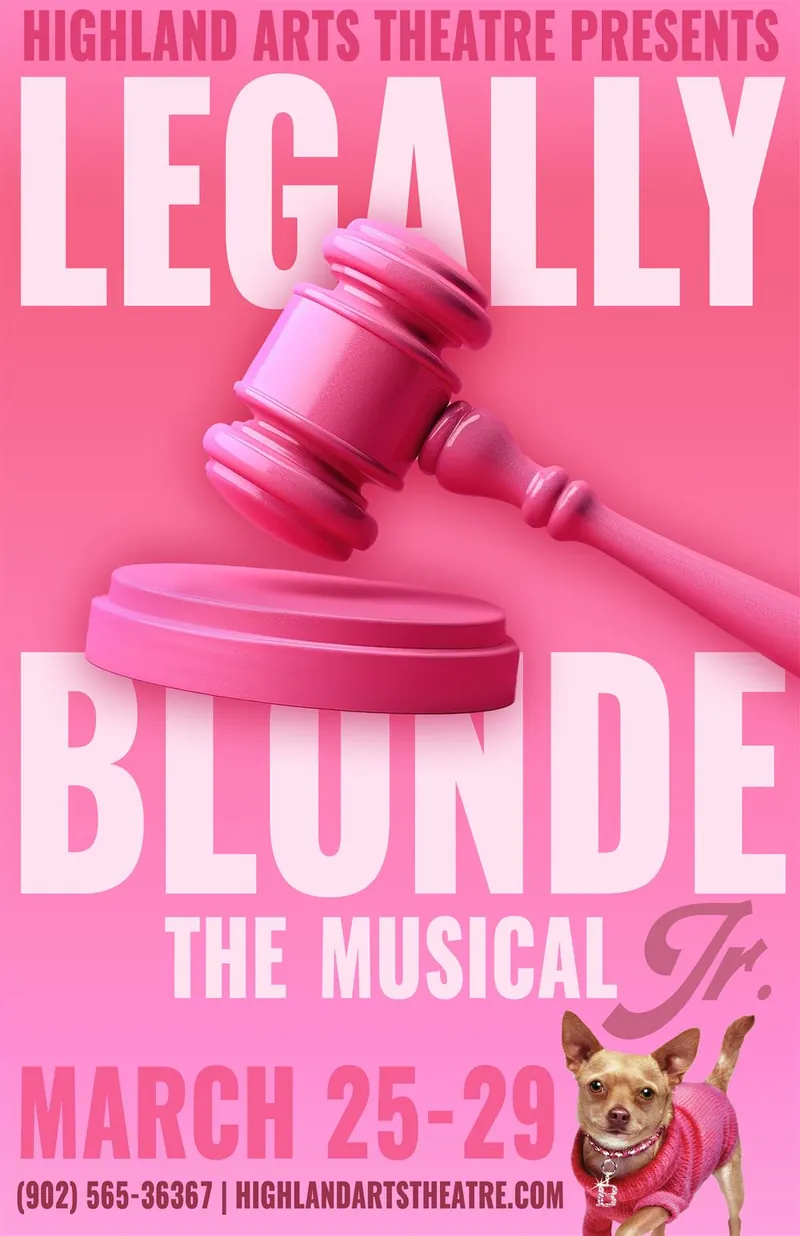 Legally Blonde the Musical JR at Highland Arts Theatre
