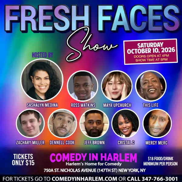 Fresh Faces Show at Comedy In Harlem