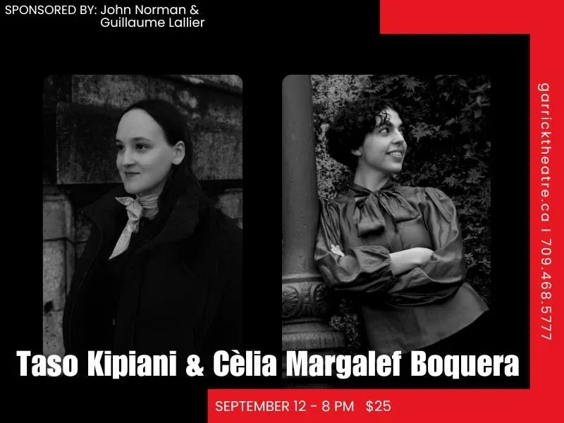 Taso Kipiani & Cèlia Margalef Boquera at Garrick Theatre