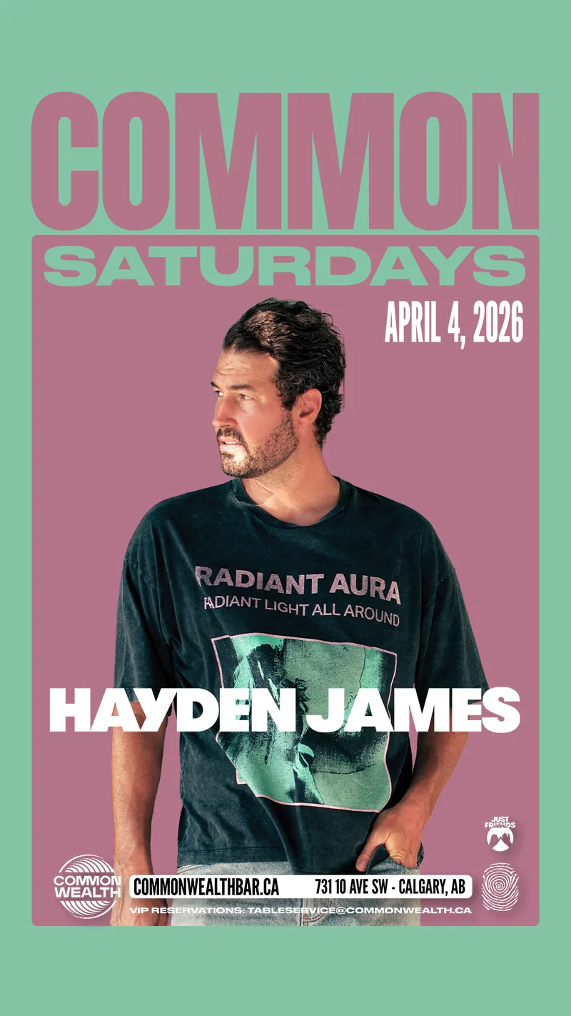 Hayden James @ Common Saturdays at Commonwealth Bar & Stage